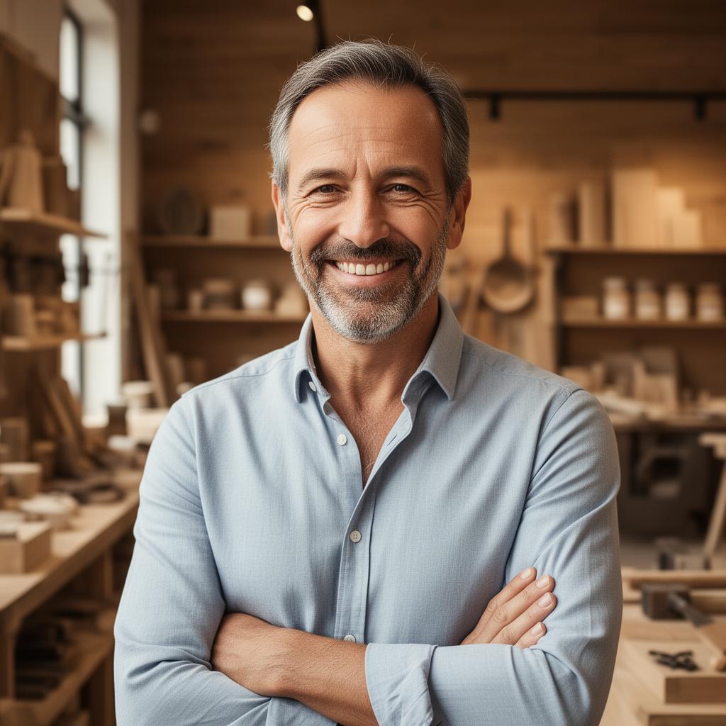 Portrait Patrick Lefèvre, Artisan menuisier · 7 salariés